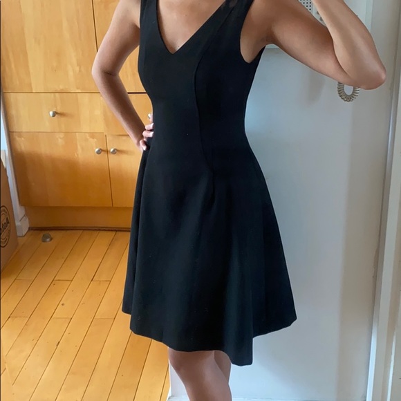 Banana Republic Black A-Line Dress - Picture 2 of 8